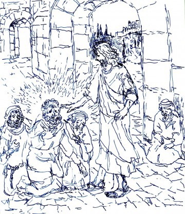 主よ私を憐れんで下さい　Chrisute,Fili Dei vivi,miserere nobis.