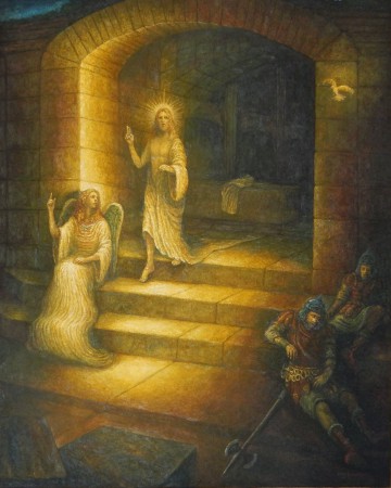 イエス・キリストの復活　－the resurrection of Jesus－　162,0x130,3cm